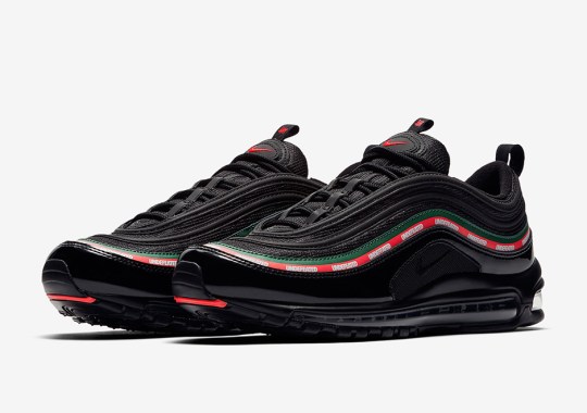 Official Images of the Undefeated x Nike Air Max 97 “Black”