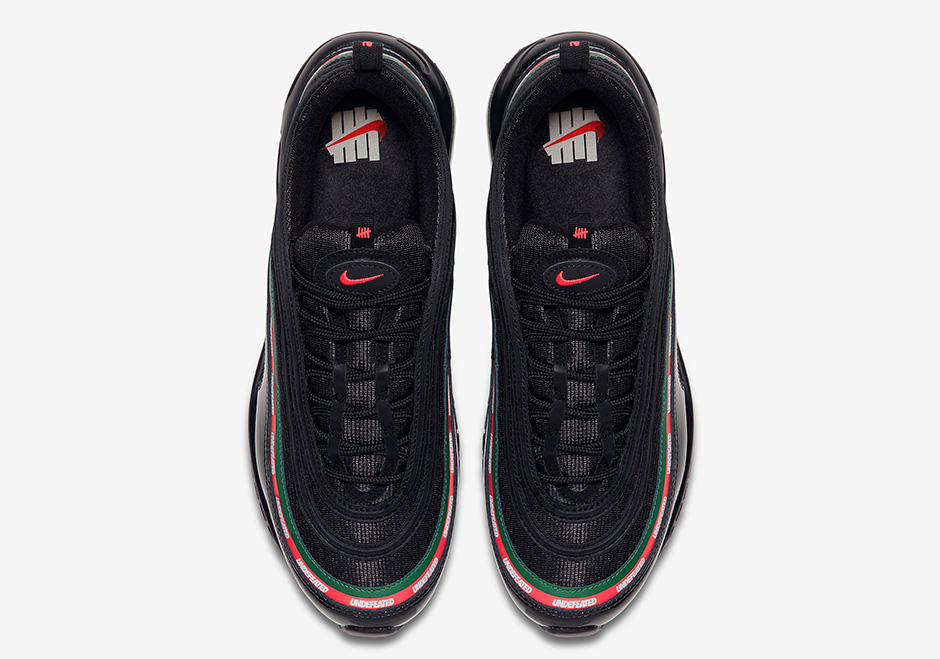 Undefeated Nike Air Max 97 Black Official Images Aj1986 001 04