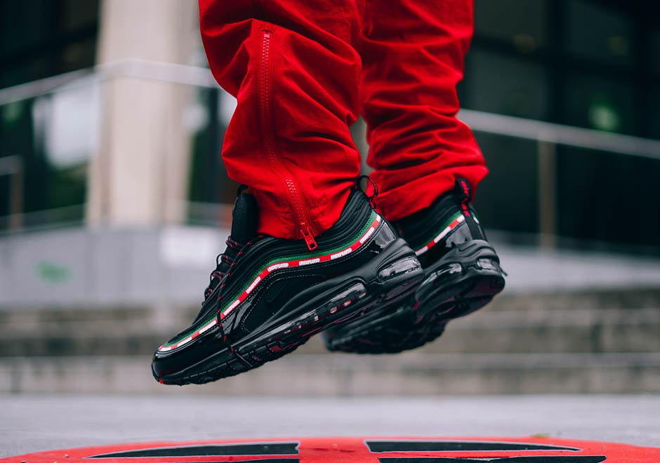 Undftd Nike Air Max 97 Black On Feet 9