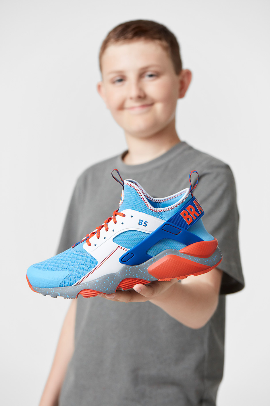 Brayden Sparkman nike air huarache run ultra doernbecher