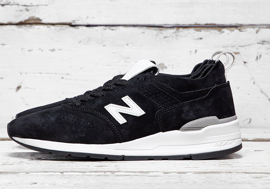 New Balance's Deconstructed 997 Drops In Black Suede - SneakerNews.com