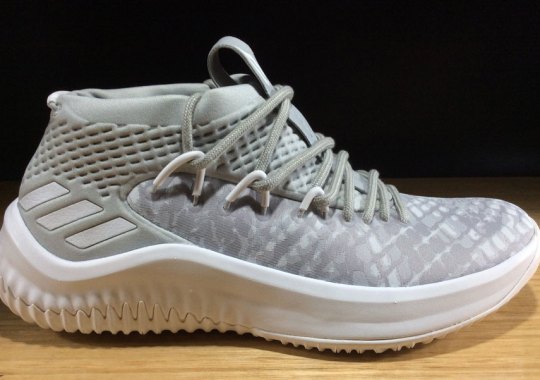 Adidas Releases New Dame 4 “Grey Camo” in Kids Sizes