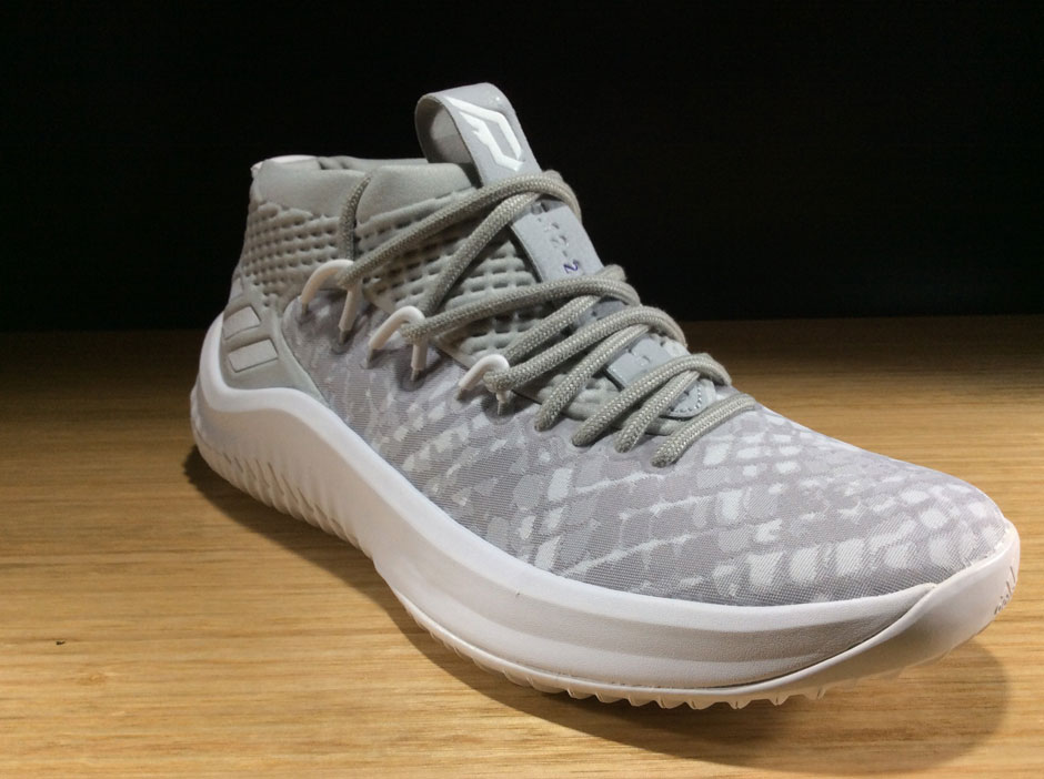 Adidas Dame 4 Grey Camo Kids Release Info BW1105 | SneakerNews.com