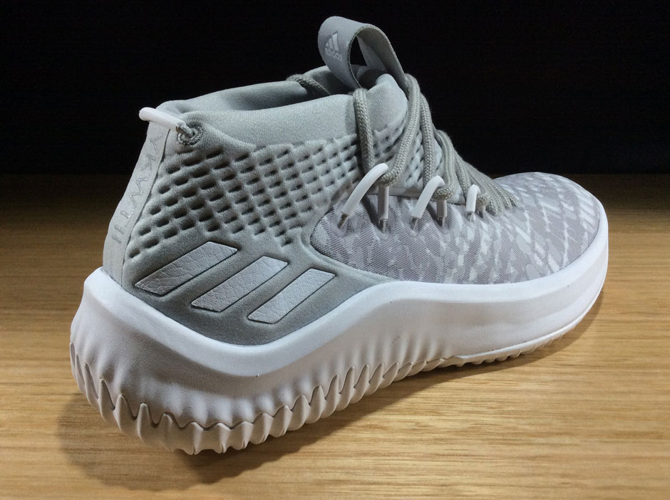 adidas dame 4 gray