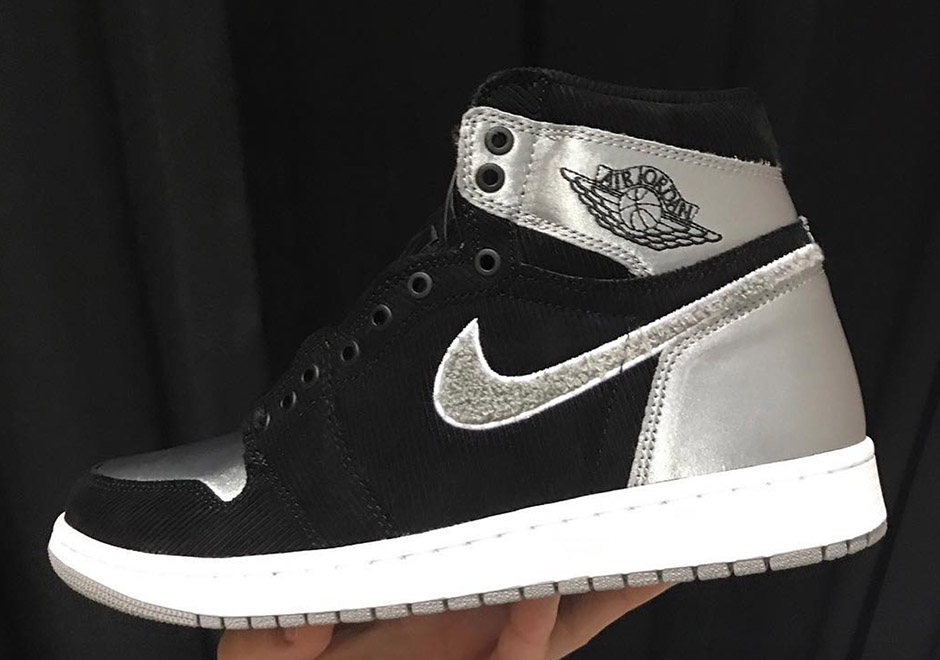 Air Jordan 1 High Shadow Satin Corduroy