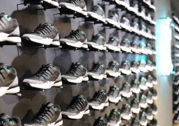 atmos Tokyo Nike Zoom Vapor Tour AJ3 In-Store Display | SneakerNews.com