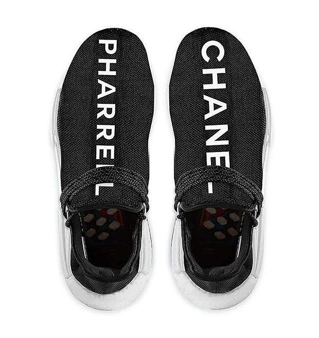 Enmarañarse navegador Mentor Buy Cheap Adidas Chanel x Pharrell x NMD Human Race Shoes Fake