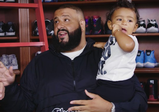 DJ Khaled Is Trying To Build The Biggest Sneaker Collection In The World For His Son Asahd