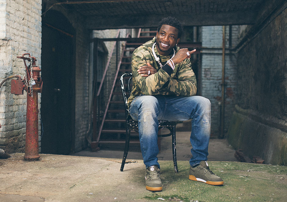 Gucci Mane Signs With Reebok Classics 