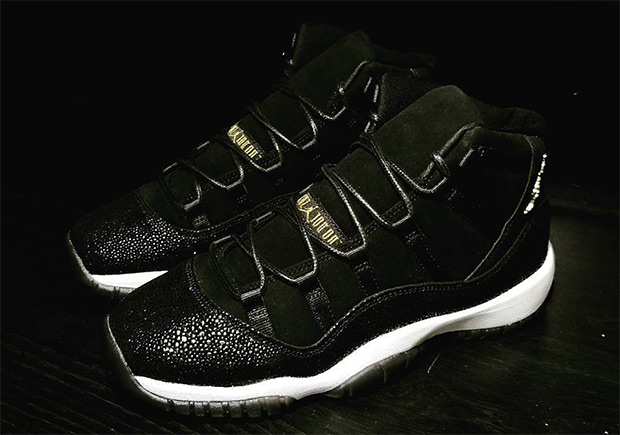 Jordan 11 "Heiress" Black 852625-030 Release Info | SneakerNews.com
