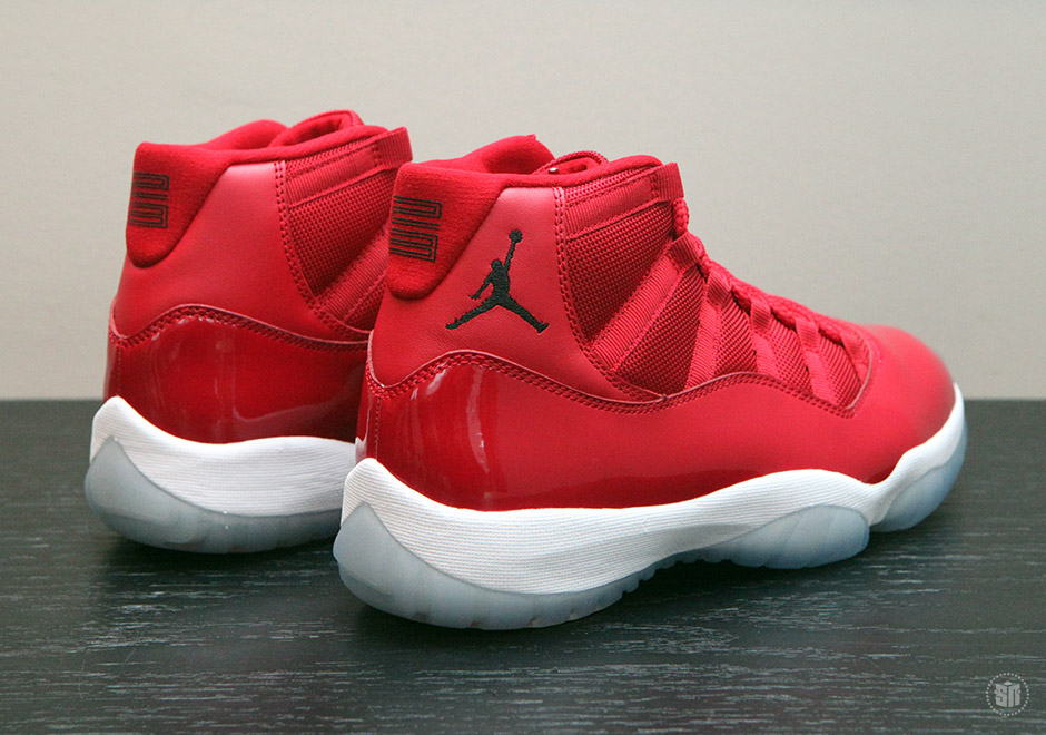 all red jordans 11