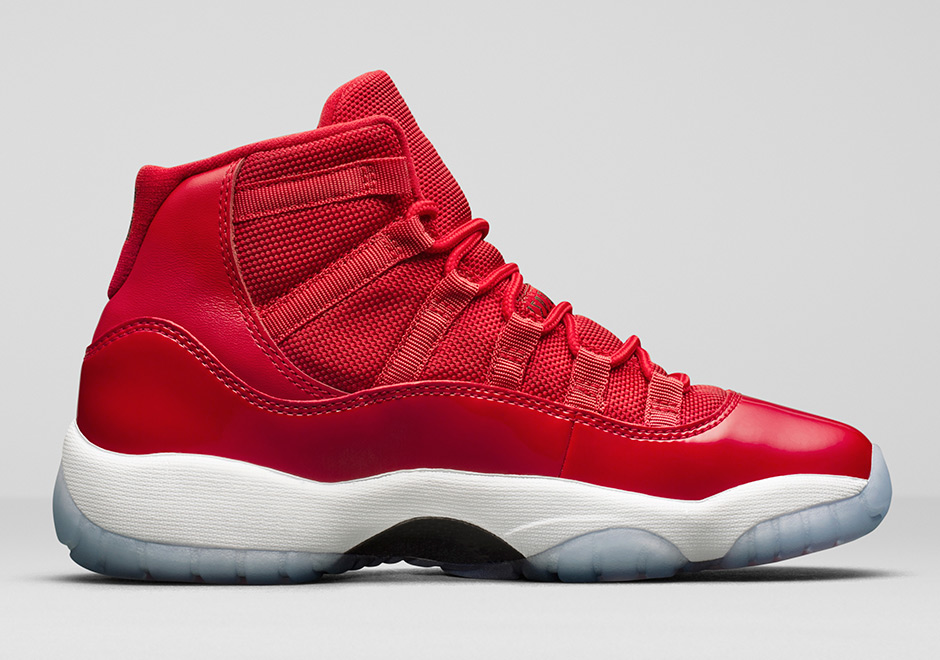 jordans 11 all red