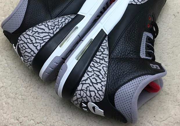 Jordan 3 Black Cement Nike Air Gs 0