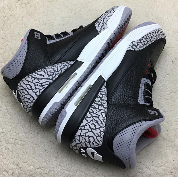 jordan 3 black cement womens