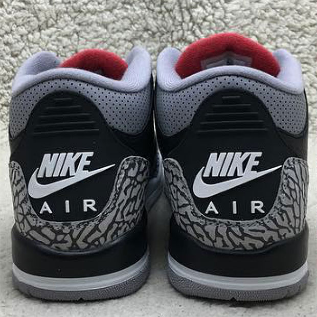 Air Jordan 3 Black Cement Detailed Look | SneakerNews.com