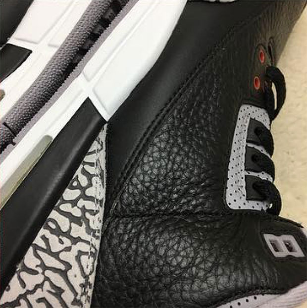 Jordan 3 Black Cement Nike Air Gs 6