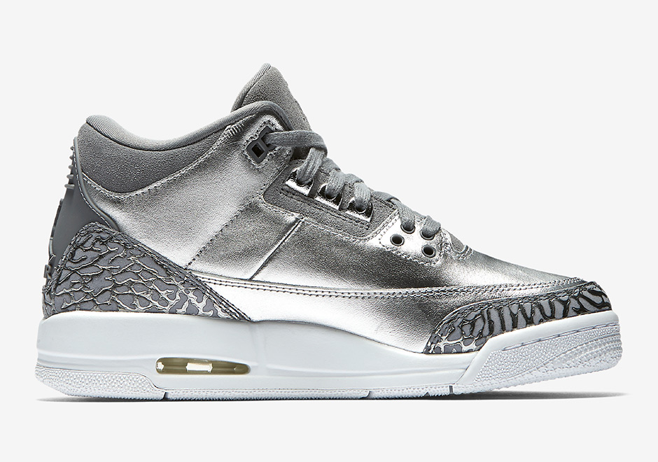 jordan retro 3 silver