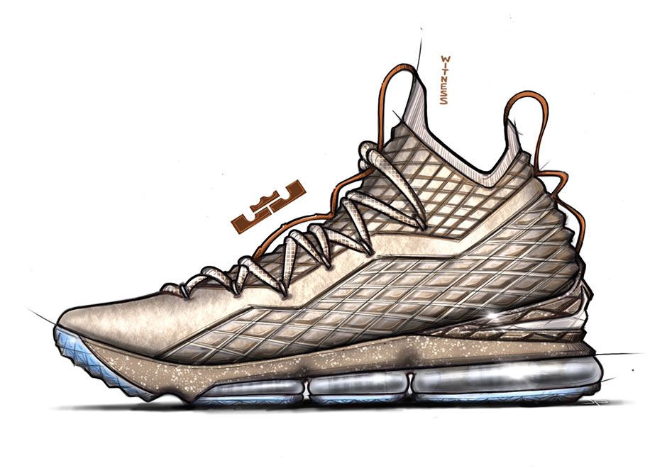 Lebron 15 Design Sketch