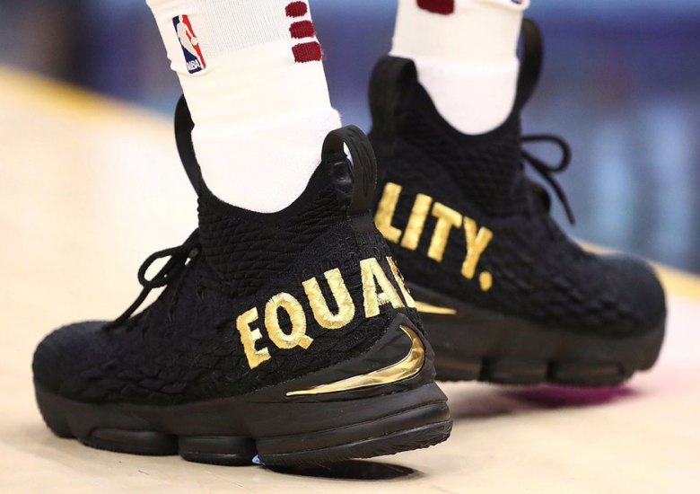 LeBron James Starts 2017-2018 NBA Season With Nike LeBron 15 “Equality” PE