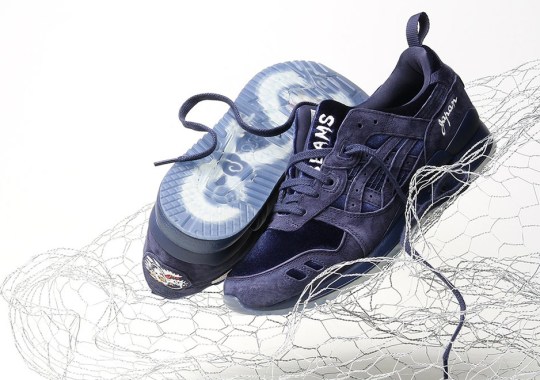 The mita Sneakers x BEAMS x ASICS GEL-Lyte III “Souvenir Jacket” In Navy Releases Globally Tomorrow