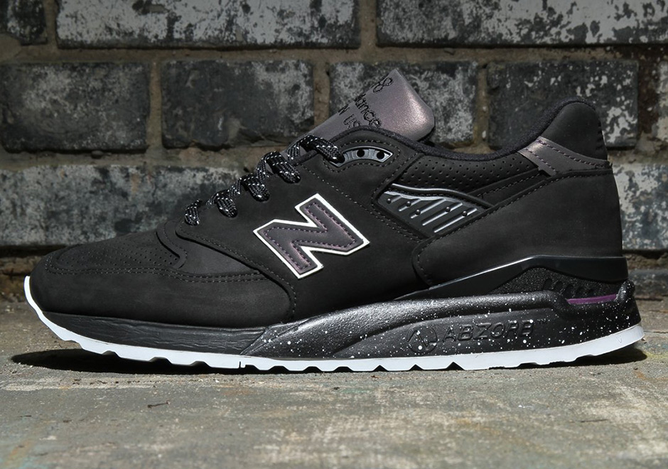 New Balance Iridescent Black 998 "Made in the USA" | SneakerNews.com