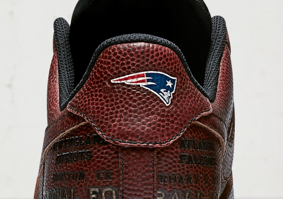 Nike Air Force 1 Patriots Super Bowl Game Ball Sb51 Comeback 3