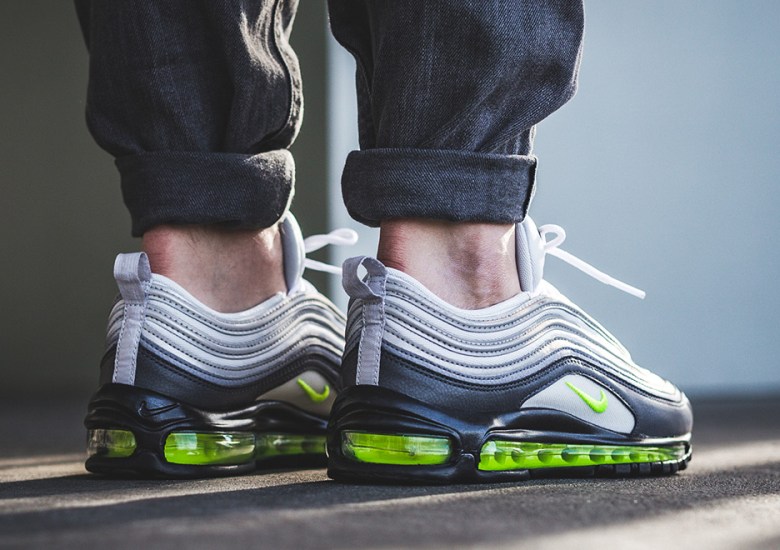 On-Foot Look At The Nike Air Max 97 “Neon”