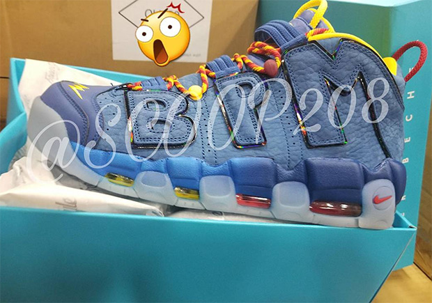 Samples of the 'Doernbecher' Nike Air More Uptempo You Can't Buy