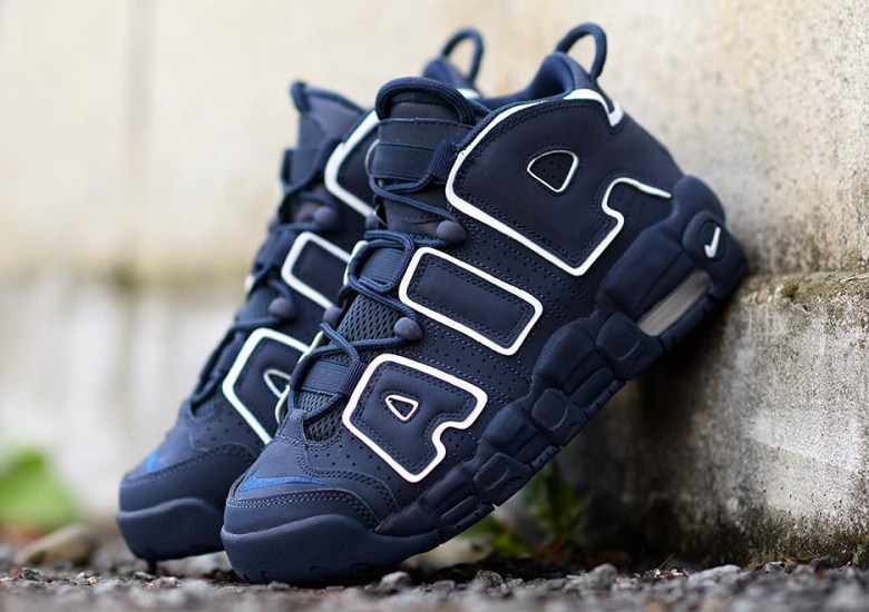 The Nike Air More Uptempo In Navy Releases This Weekend