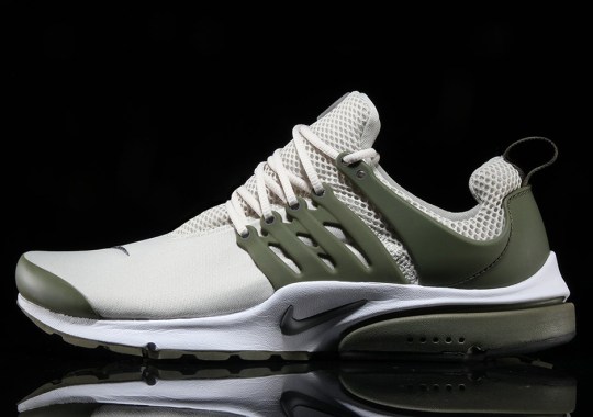 The Nike Air Presto Arrives In New Light Bone and Olive Colorway