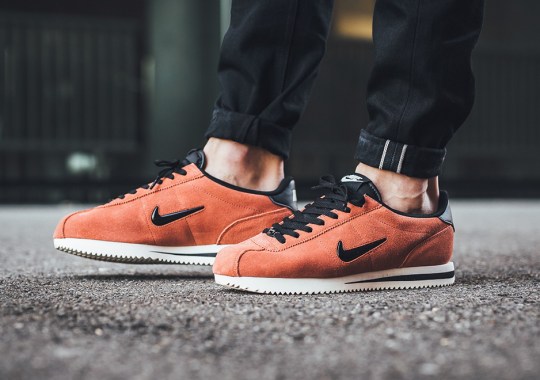 The Nike Cortez Jewel Arrives In Suede With Salmon and Olive Colors For Fall