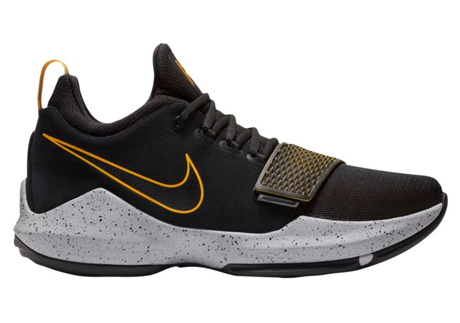 black and yellow Kevin Durant shoes 