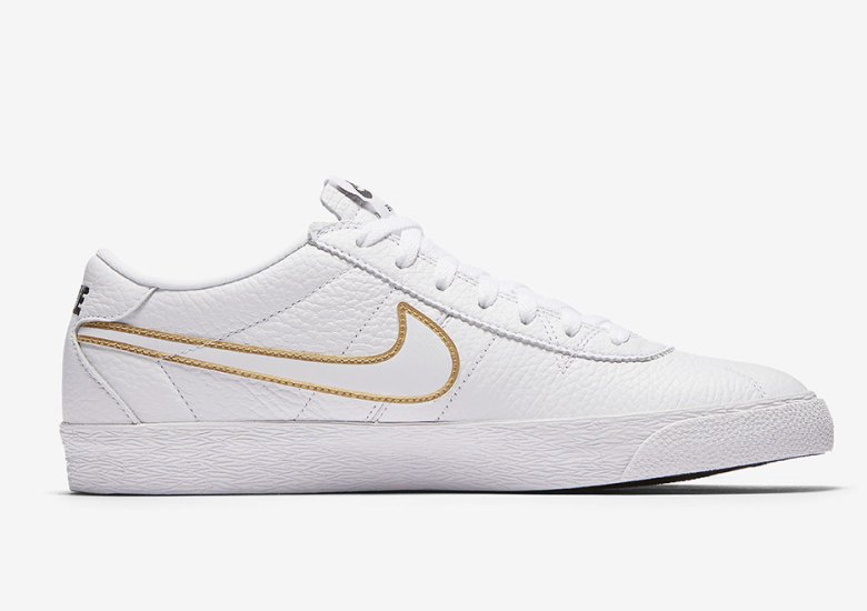 Nike SB Bruin Premium SE Releasing In White And Gold