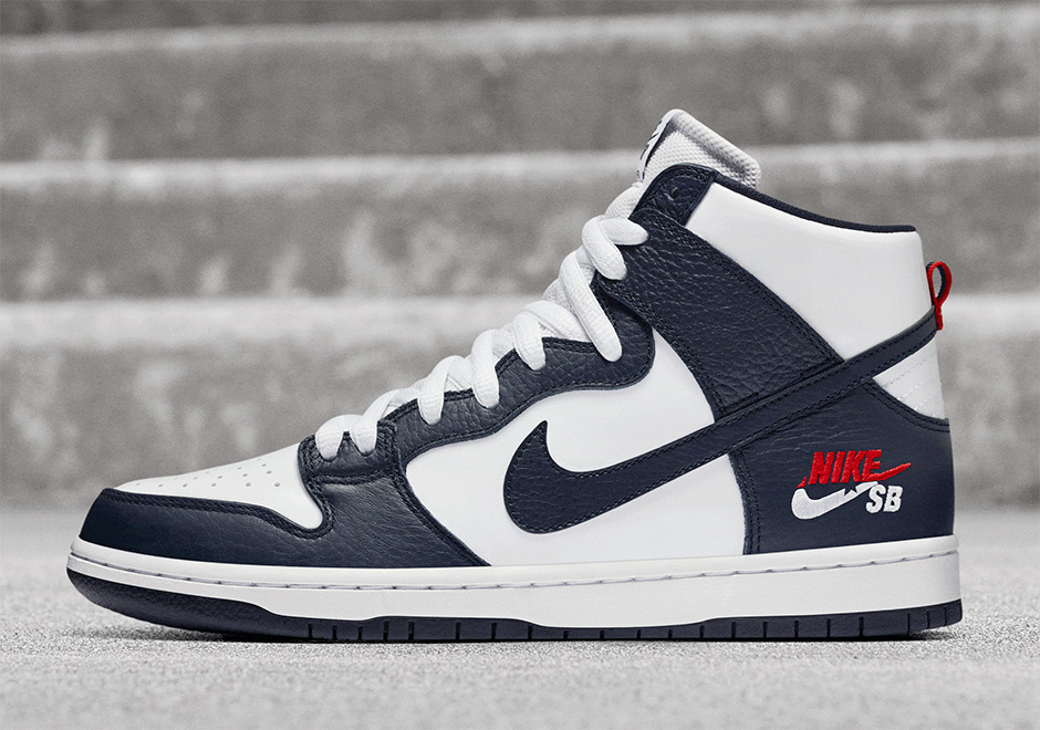 Nike Sb Dunk High Dream Team Navy