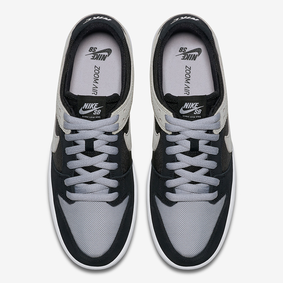Nike Sb Dunk Low Grey Black 854866 001 6
