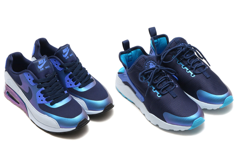 Two Nike Ultra Models Get Iridescent Uppers For “Comet Blue” Pack