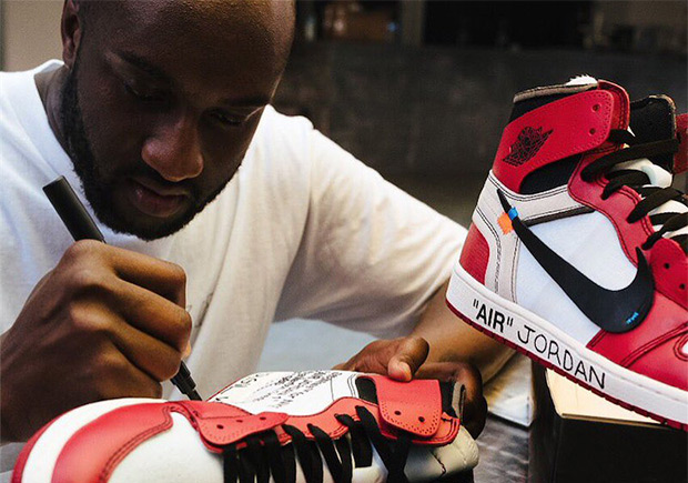 Virgil Abloh’s OFF WHITE x Air Jordan 1 Named Shoe Of The Year By Footwear News