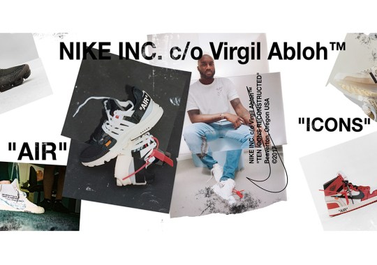 Official Raffle Schedule For The OFF WHITE x nike red “The Ten” Collection
