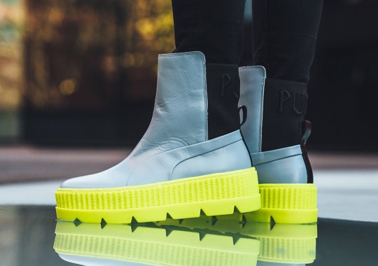 Rihanna And baratas puma Set To Release The FENTY Chelsea Sneakerboot