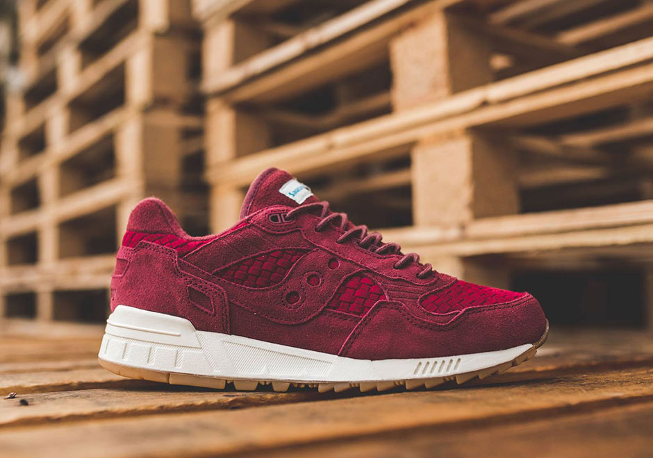 Saucony Shadow 5000 Woven Red 1