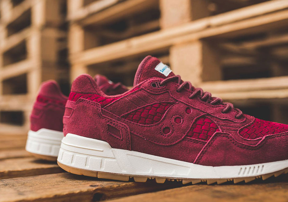Saucony Shadow 5000 Woven Red 3