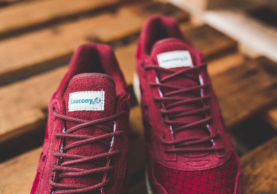 Saucony Shadow 5000 Woven Red 4