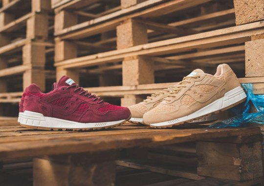 The Saucony Shadow 5000 Gets Suede Woven Uppers