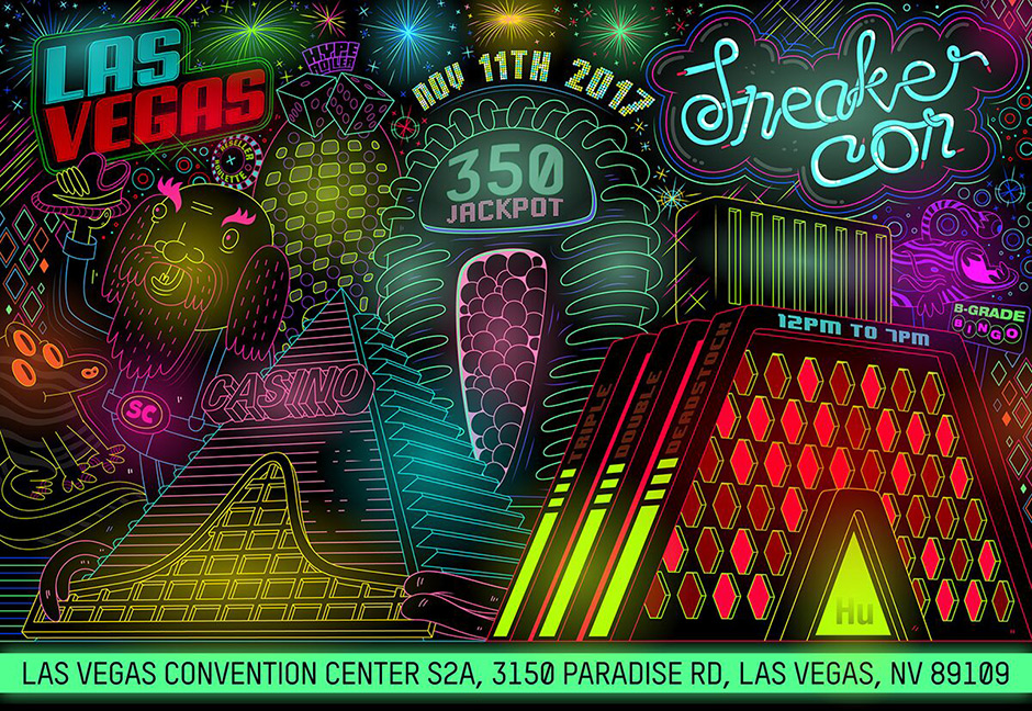 Sneaker Con Heads To Las Vegas For The First Time On November 11th