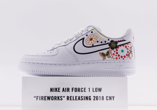 Nike Air Force 1 Low CNY “Fireworks” On Display At NikeLab X158 Shanghai