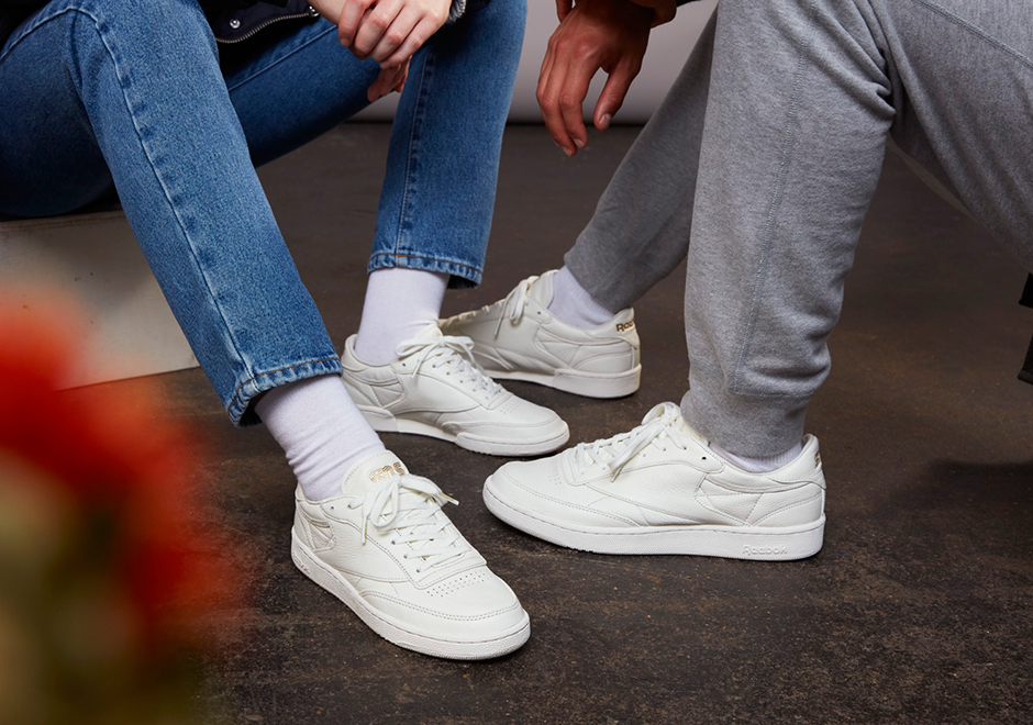 Sns Reebok Club C White Leather Luxe 1