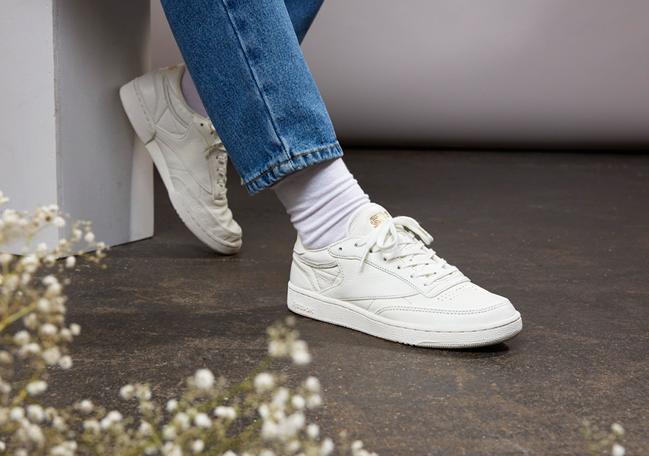 Sns Reebok Club C White Leather Luxe 2