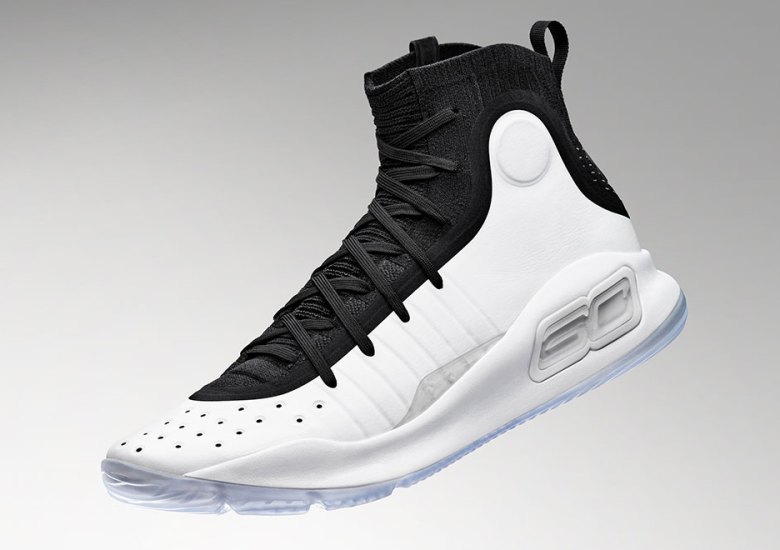 UA Curry 4 White/Black Available For Pre-Order