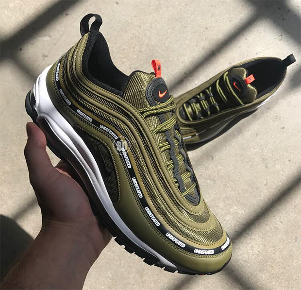 UNDEFEATED Nike Air Max 97 Olive | SneakerNews.com
