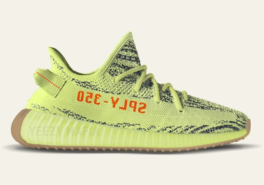 adidas Yeezy Boost 350 v2 “Semi Frozen Yellow” To Feature Gum Soles